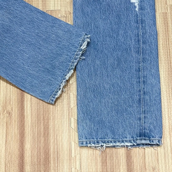 AGOLDE 90’s Mid-Rise Loose Fit Jeans in Fall Out Wash NWT [590] - Picture 6 of 14